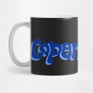 Light Blue Copenhagen, Denmark Mug